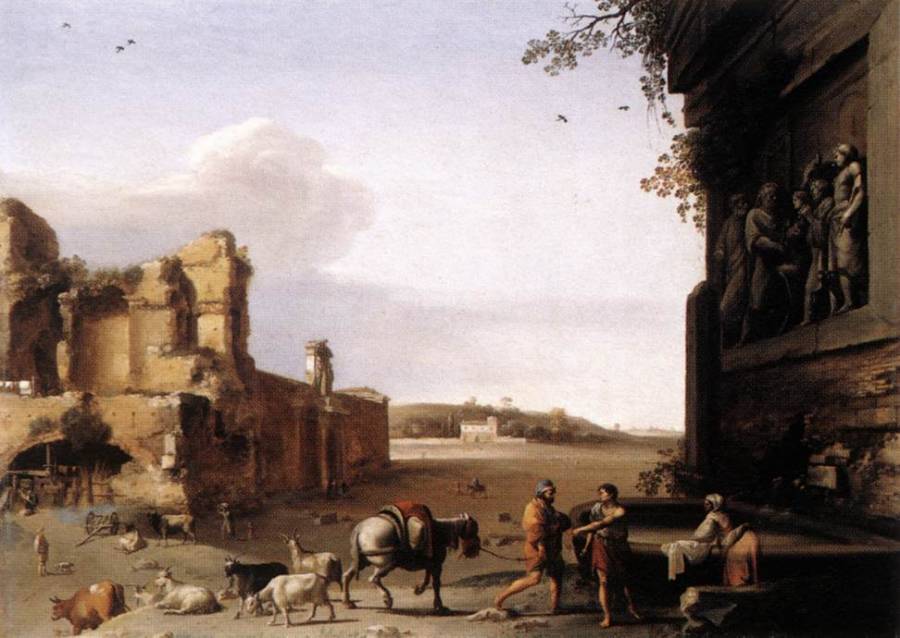 Poelenburgh Cornelis van - Ruines de l-ancienne Rome.jpg